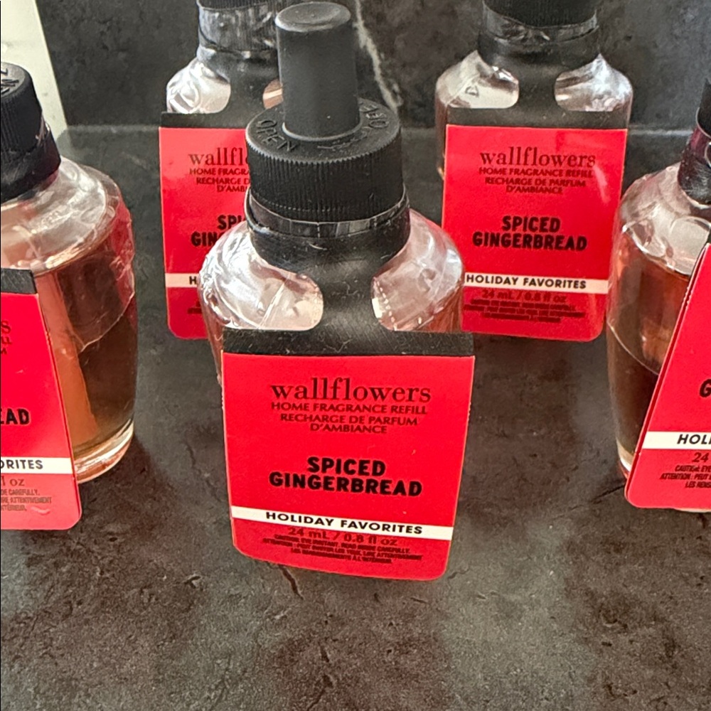 7 Bath & Body Works Wallflower refills Milk Peppermint Bark Truffle 0.8floz - Picture 2 of 3